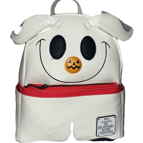 Loungefly Nightmare Before Christmas Zero Glow In The Dark Mini Backpack GITD